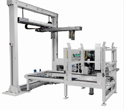 China High Quality Automatic Food Erecting Opener Taping Bottom Case Cardboard Case Packer Wrapper Erector Machine for sale