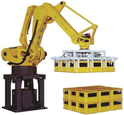 China Widely Used Food Special Design Automatic Palletizer Case Erector Pallet Mill Machine for sale