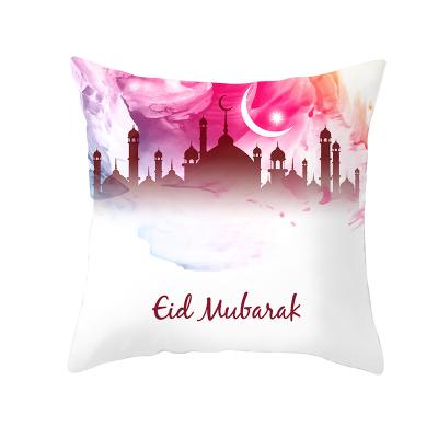 China Sofa Seat Car Cushion Cover 45*45cm Anti-Static Decorative Cushion EID Mubarak Decorations Sofa Living Room Couch for sale