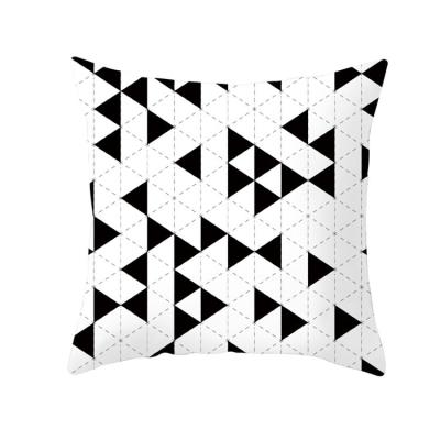 China Abstract Art Decor Professional Made Geometry Car Pillow Cover Cushion Cover for sale