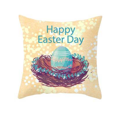 China Art Decor High Low Moq Pillow Case Cover Kids Easter Standard Colors Pillow Covers for sale