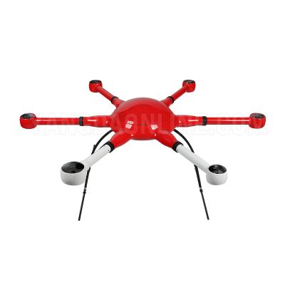 China 500mm YANGDA YD6-1000S Hexacopter Long Flight Time Waterproof Frame UAV Drone Fuselage for sale