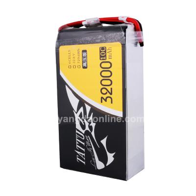 China High Voltage Toys Tattu 32000mAh 22.8V 10C 6S1P Agriculture UAV Drone Lipo Battery with XT90 Connector for sale