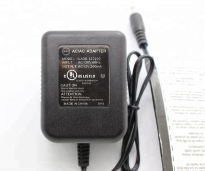 China ABS+PC Flame Retardant Material AC to Linear AC Adapter with UL CE FCC Certificates 6V1.5A for KCDMIR 6v1500mah AC Adapter for sale