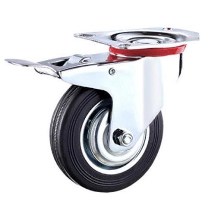 China Other Factory Direct Industrial Swivel Caster Wheel For Trolley PU Caster for sale