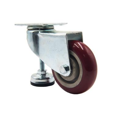 China SWIVEL embedded steel ball casters with level for sale