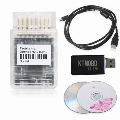 China 70+ Car Brands KTM OBD V1.20 OBD V1.95 With USB Dongle Full Set K-TM OBD ECU Programmer for sale