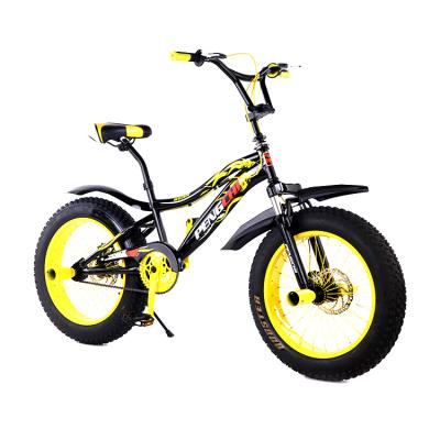 China OEM ODM service factory steel 20 inch fat tires snow bikes disc brake 360 ​​degree rotating handlebar student bicycle bmx bikes for sale