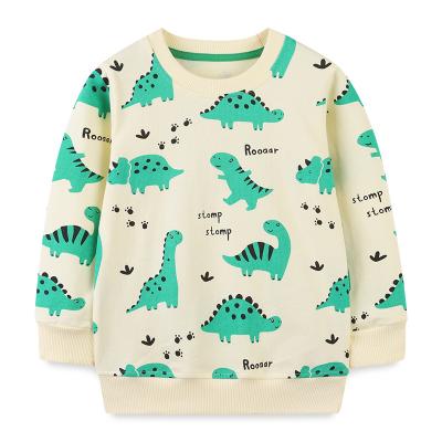 China New Style Breathable Sweaters For Kids Long Sleeve Dinosaur Pattern Boy Baby Clothes for sale