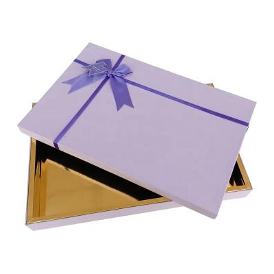 China Recyclable Custom Gift Box Men Woman New Year Wedding Photo Gift Voucher Packaging Chocolate Paper Boxes For Wallet for sale