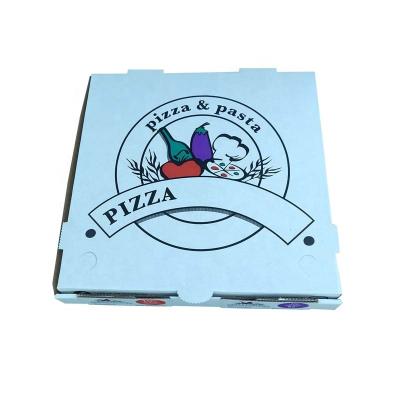 China Food Grade Recyclable Size Pizza Design Cardboard Corrugated Custom Printed Pizza Box for sale