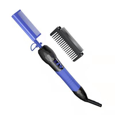 China Salon 2022 Newest Private Label Multi Functional Silver Logo Degrees 500 One Step Hair Brush Electric Hot Comb for sale