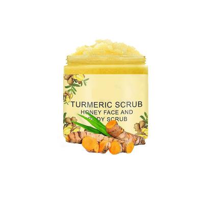 China Exfoliator Wholesale Exfoliante Glutathione Whipped Turmeric Body Scrub for sale