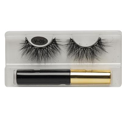 China 25-30 Times Amazon Hot Sale Wholesale Real Mink Lashes 25mm 3D Mink Eyelash Vendor for sale