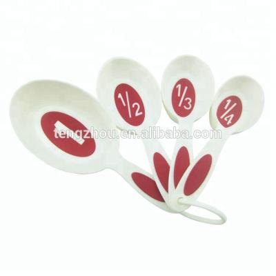 China Good Quality New Style Viable Food Grade 4pcs Plastic Measuring Cups for sale