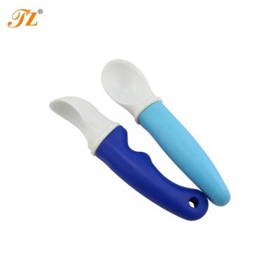 China Viable Wholesale Colorful Promotion Gift Factory Ice Cream Scooper Plastic Ice Cream Spoon for sale