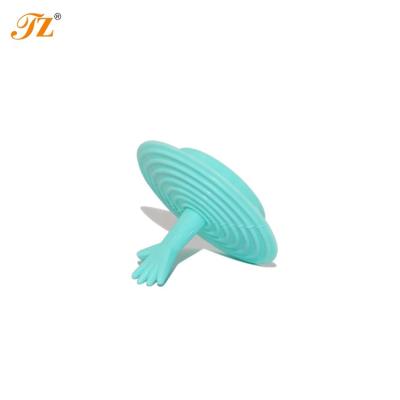 China Modern Customized Hand Shaped Silicone Kitchen Bathroom Water Plug Sink Drain Stopper Silicone Drain Cover for sale