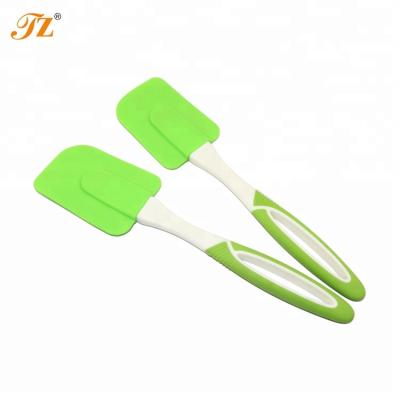 China Food Grade Silicone Spatula Disposable Silicone Grill Scraper Heat Resistant Cooking and Pastry Tools for sale