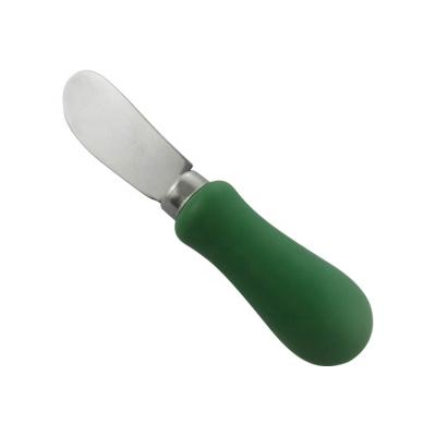 China 2018 Viable Hot Colorful Plastic Handle Butter Knife for sale