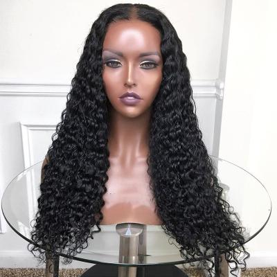 China 100% Deep Wave Wig Accessory Hair Wig Making Machine Curly Hair Brush Wig Transparent Deep Wave Brazilian Addictive 4x4 Lace Closure for sale