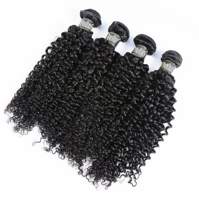 China Remy Brazilian Human Hair Bundles 7A 8A Addictive Grade Kinky Curly Curly Hair Bundles Natural Remy Curly Hair Bundle Business Color for sale