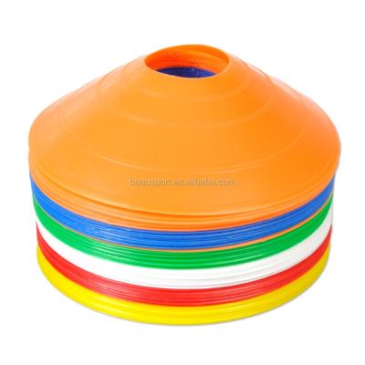 China Elemental PE saucer cones/flexible plastic markers/sport soccer saucer marker cone for sale