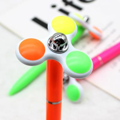 China office & School pen; Promotional Top Pen Spinner Pen Spinning Ballpoint Pen Stress Reducer for sale