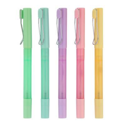 China Normal 2 in 1 Promotional Alcohol Spray Pen Alcohol Hand Sanitizer Gel Pen Gel Spray Dispenser for sale