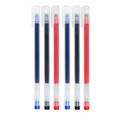 China Bigger Capacity Ink Pen Straight Liquid Gel Pen Normal Wholesale Rollerball Nib Pen for sale