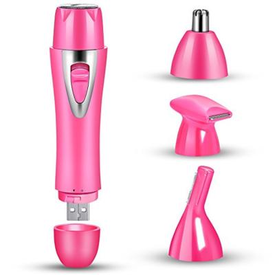 China Pigment Removal Water Resistant Trimmer for Nose, Ear, Eyebrow, Facial and Body Hair Removal Professional Groomer for Women Equip High Frequency for sale