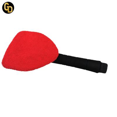 China Car Wash Cleaning Brushes Car Wash Station Sweeps Extendable Handle Brush With Microfiber Cloth for sale