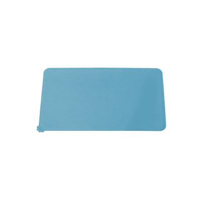 China Silicone material is waterproof and non slip easy to use pet feeding mat and pet food tray mat 47.5*29.5*0.4cm for sale