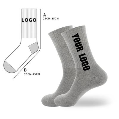 China Anti-Foul Cheap wholesale oem designer custom design your own logo men crew sports socks custom bamboo cotton black sock for man for sale