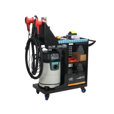 China High Performance Dust Free Dry Grinding Machine System With Taiwan Brand 28L Vacuum for sale