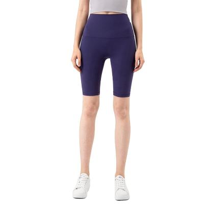 China Breathable Lulu Women Biker Cycling Gym Exercise Fitness Yoga Short Shorts for sale