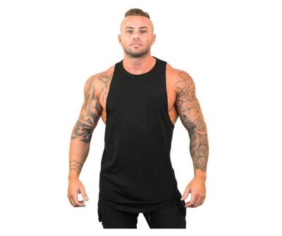 China Anti-pilling Vest Men's Fitness Training Gym Tank Top for sale