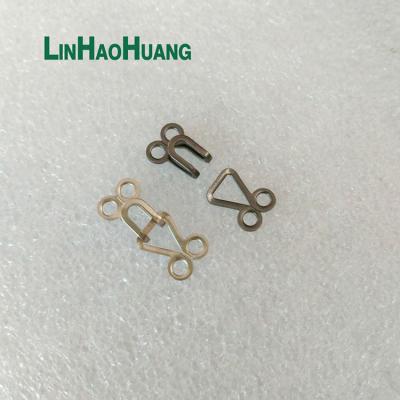 China 2020 New Design Nickel Free Metal Bra Sewing Hook And Eye For Bag for sale