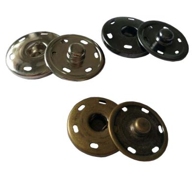 China DIY Large Metal Snaps 30mm Brass Push Button Fasteners Eco - Friendly Buttons Nickel Free for sale