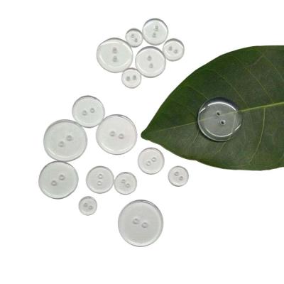 China DIY Fashion Nickel Free Plastic Sewing Buttons Clear Hidden Buttons for sale