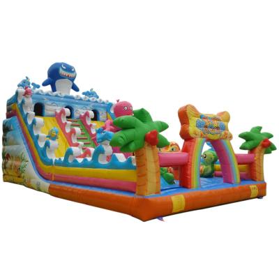 China Factory Selling Best Big Ocean Outdoor Entertainment Jumping Bouncy Castle Bouncy Bouncer Bouncy Castle for sale