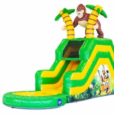 China Indoor& 2021 Outdoor Playground Garden Hot-selling Slides, Outdoor And Indoor Commercial Inflatable Jungle Slides for sale