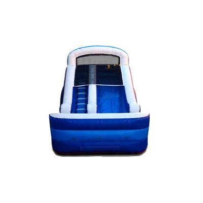 China Outdoor playground water park slides for kids inflatable water slides waterslide with big pool for water park for sale