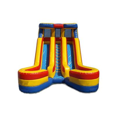 China Outdoor Playground Inflatable Water Slides Large Commercial Inflatable Water Slides New Water Slide With Pool for sale