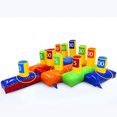 China Outdoor Entertainment Export To Australia Hot Sale Thicken PVC Material Inflatable Toys Inflatable Ring Toss Game For Kids And Adults for sale