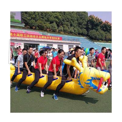 China Factory sale wholesale price adult dragon inflatable game inflatable sports games for adults and children for competition game for sale