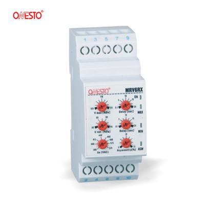 China Onesto Sealed Phase Fault Relay Voltage Monitoring Relay And Failure Relay 3 Phase 400V for sale