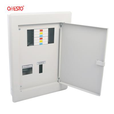 China Consumer Steel Recessed Unit Metal Box Galvanized Three Phase Electrical Distribution TPN Distribution Board for sale