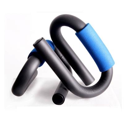 China Home Fitness Push Ups Exercise Metal S Shape Steel Push Up Bar Racks For Grip Lift Up Bars for sale