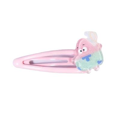 China New Soft Head Hair Accessories Women Color Drop Oil Hair Clip Lovely Water Cartoon for sale