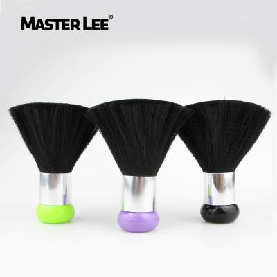 China Comfortable Custom Masterlee Logo Neck Hairdresser Cloth Hair Brush Removal Soft Face Cleaning Brush for sale